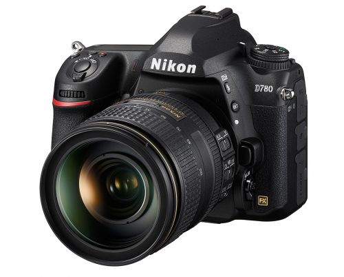 Lustrzanka Nikon D780 + obiektyw 24-120mm F/4 VR + Karta Sandisk 64GB